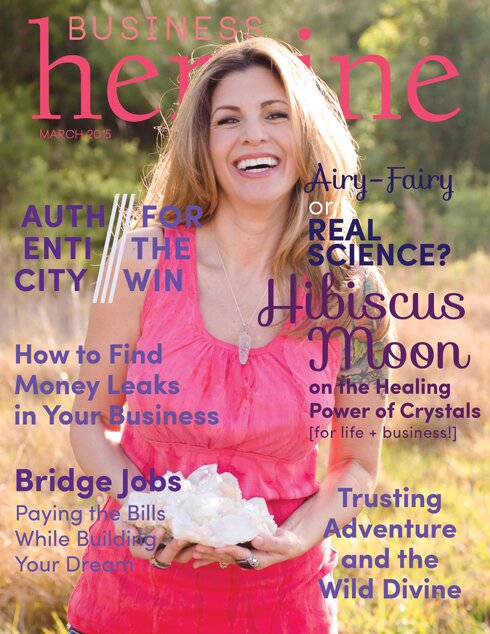 Hibiscus Moon Crystal Academy Business Heroine Magazine