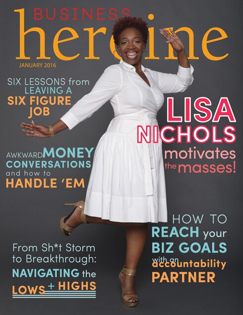 Lisa Nichols (Business Heroine Magazine)